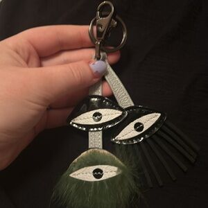 Min and Mon bag charm keychain